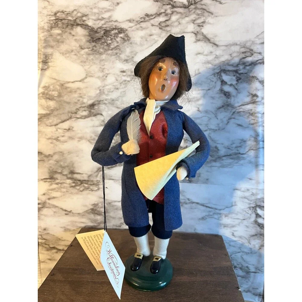 Byers Choice Williamsburg Carolers- Hold the Congrefs of the United States